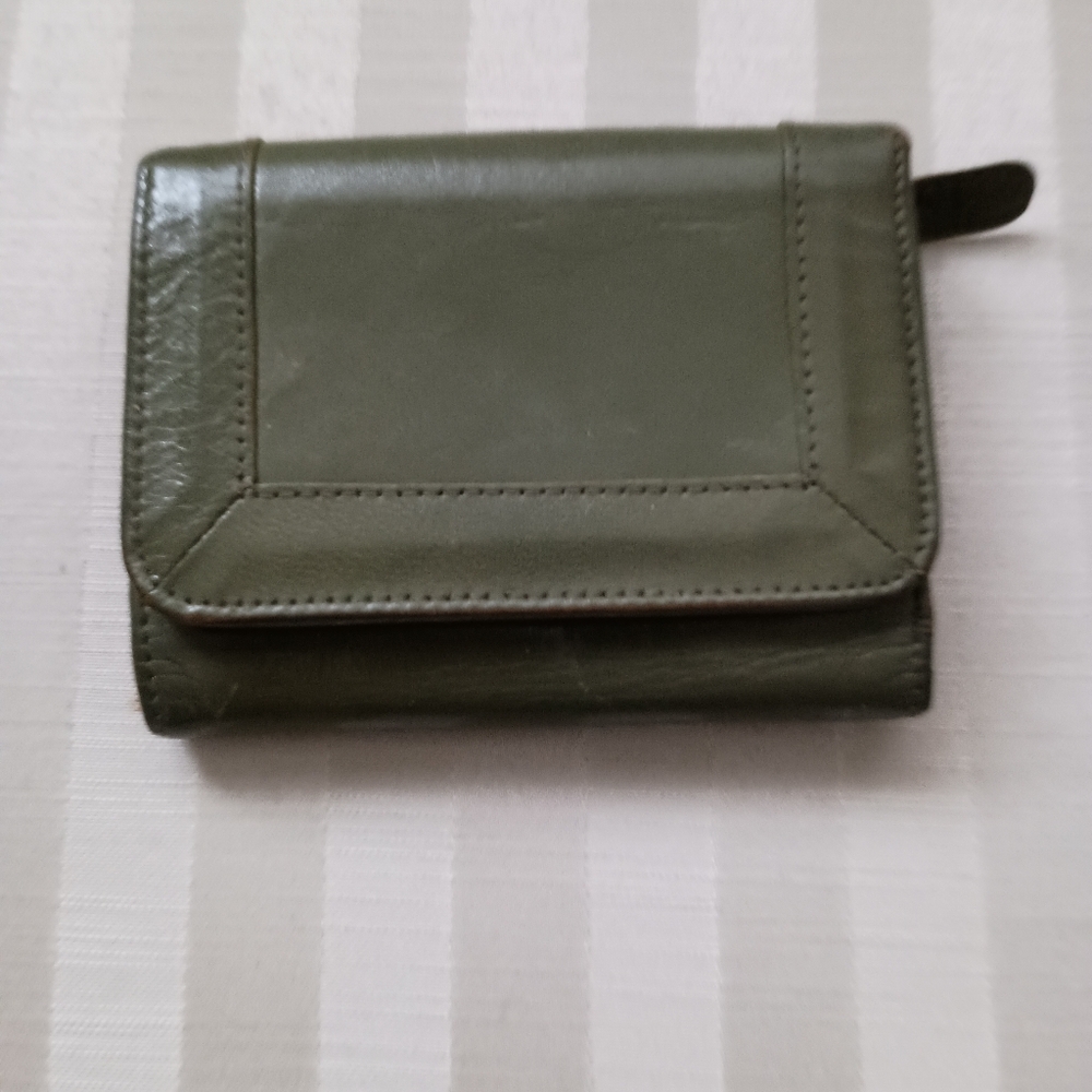 George 💚all Soft leather Moss Green wallet